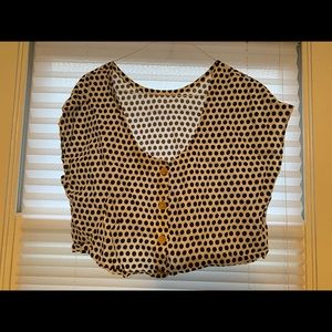 Cynthia Rowley linen top